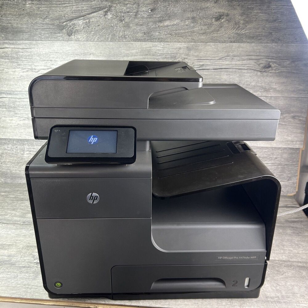 HP Officejet Pro X476dw MFP All-In-One Inkjet Printer Tested Working